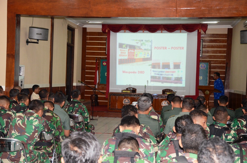 Korem Adakan Sosialisasi Cegah Penularan Demam Berdarah